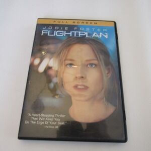 Flightplan‎ DVD Jodie Foster Full Screen Psychological Thriller Mystery Movie